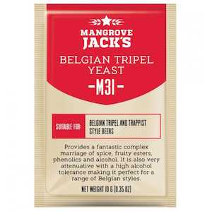 Sales agent for manufacturer: Mangrove Jack' CS Yeast M31 Belgian Tripel (10g)