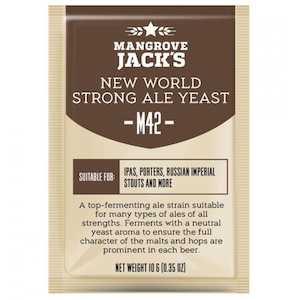 Mangrove Jack's CS Yeast M42 - New World Strong Ale (10g)