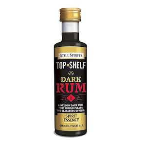 Sales agent for manufacturer: Still Spirits Top Shelf Dark Rum