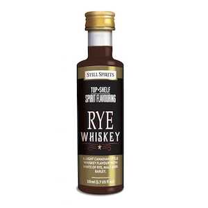 Sales agent for manufacturer: Still Spirits Top Shelf Rye Whiskey