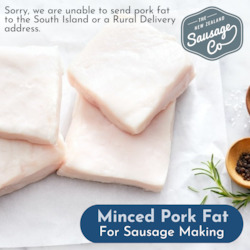 Frontpage: Pork Fat for Sausage Making 3KG