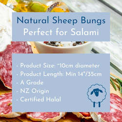 Natural Sheep Bungs - 10 pack