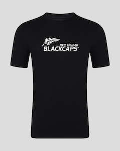 Clothing: Adult Core Black Caps Tee - Black