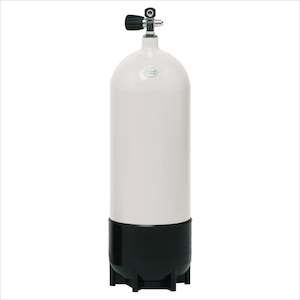 Faber 12 Litre Steel Dive Tank Cylinder complete With Valve and Boot