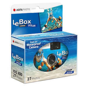 AGFA Waterproof Disposable Film Camera - Le Box 400 27 Exp