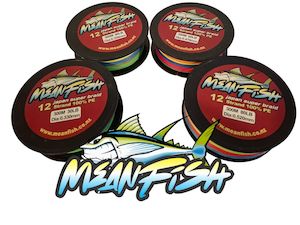 300m Meanfish x12 strand  Super Braid Fishing Line - Multi