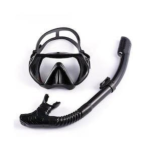 Adult Silicone Mask and Snorkel Set