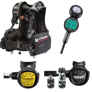 Scuba Dive Package Cressi Quartz BCD