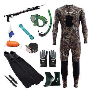 Packages: Immersed Cressi Wraith Spearfishing Package