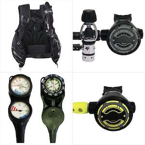 Atlantis BCD and Regulator  Gauges inc Compass Package 3