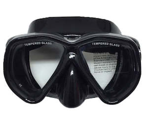 Sea Harvester M218 Dive Mask Black  Silicone