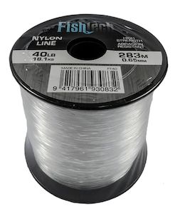 Nylon Fishing Line -  40LB - 283m Rolls - FishTech