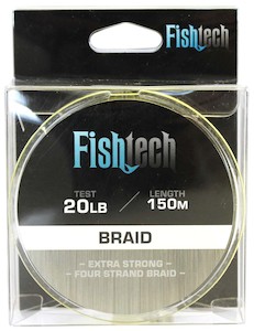 Fishtech Braid 20lb 150M