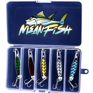 Fresh Water Lures: 5 Fishing Lures With Mini Tackle Box