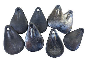 Anti Snag Sinkers: Spoon Sinker 1.0oz -8pc Pack