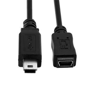 Light Adapter Cable 25cm/50cm/150cm Mini USB B 5pin Male to Female Extension Cab…