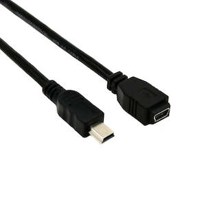 MINI USB 5 pin Male to Female Data Sync Charger Extension Cable