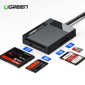 Ugreen USB 3.0 Card Reader SD Micro SD TF CF MS Compact Flash Card Adapter for L…