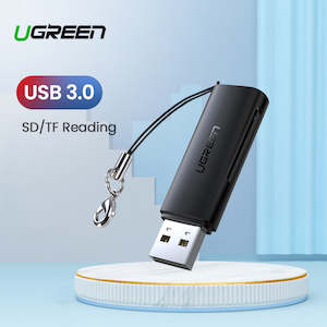 Card Readers: Ugreen Card Reader USB 3.0 2.0 to SD Micro SD TF Memory Card Adapter for laptop Accessories Multi