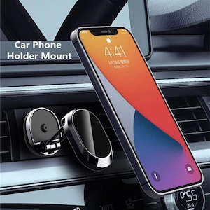 Organisers Holders Stands: Magnetic Car Phone Holder Magnet Mount for iPhone, Xiaomi, Mi, Huawei and Samsung