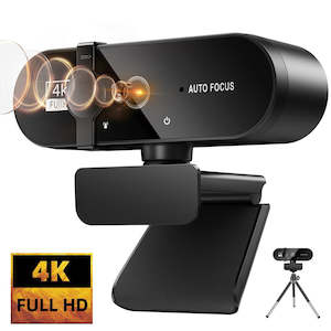 Webcams: Webcam 4K 1080P Mini Camera 2K Full HD Webcam with Microphone 15-30fps USB Web Cam