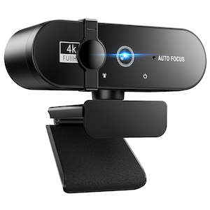 Webcams: 4K Webcam 1080P Mini Camera 2K Full HD Webcam With Microphone Autofocus Web Camera for PC & Laptops