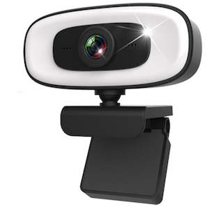 Webcams: 4K, 2K, 1080P Webcam Live Streaming Flexible Full HD Web Camera for Computer with Microphone