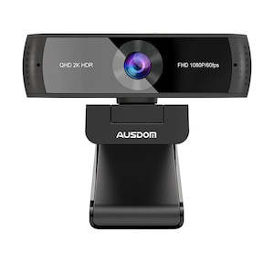 AW651 QHD 2K HDR 30FPS Webcam Autofocus 1080P 60FPS Web Camera with Noise-cancelling Mic