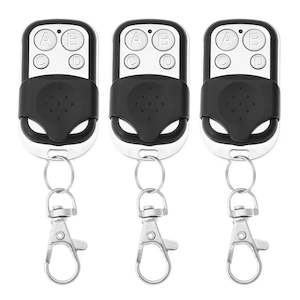 2PCS/3PCS 433MHz RF Wireless Remote Control Key Fob for Garage Doors, Electric G…