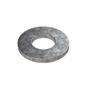 Building supplies wholesaling: Bremick Round Flat Washers M8 X 21Mm Galvanised