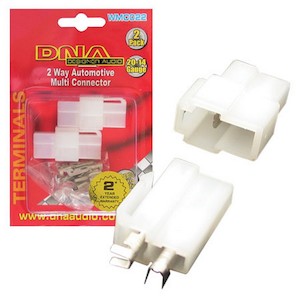 Dna Connector 2 Way T Plug And Socket With Pins (Pack Of 2)