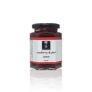 Cranberry & Port Chutney/Sauce 210g