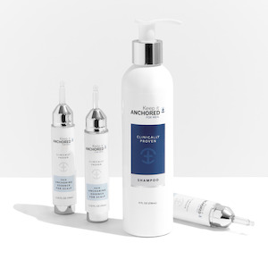 ESSENTIALS KIT FOR MENThree HairAnchoring Essences& Shampoo