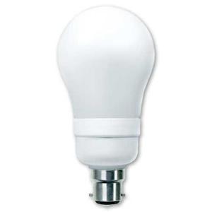 Electric light fittings: LAMP: B22D 240V 20W GLS Warmwhite 10,000 Hour Life