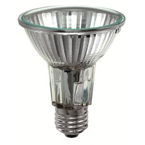 Electric light fittings: E27 240V 50W PAR25/R80 JDR 25° HALOGEN 3,000 Hour Life