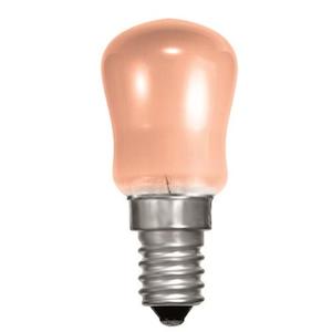 Electric light fittings: E14 240V 15W 22X57mm PYGMY PINK MINILITE™