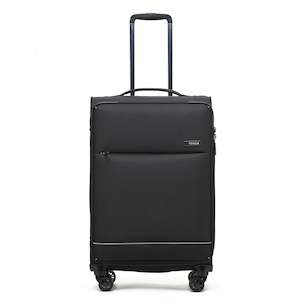 Tosca So-Lite 4.0 Collection 67cm-H Softside checked Trolley case AIR5055B-Black