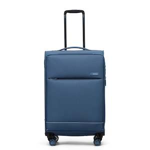 Tosca So-Lite 4.0 Collection 67cm-H soft side checked trolley case AIR5055B-Blue