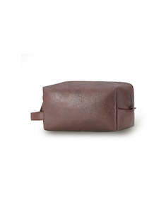 Tosca Vegan Leather Wash bag wet pack VG018-Chocolate