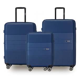 Tosca Orion Collection Polypropylene hard side Full-Luggage set 76cm/65cm/55cm TCA827-Navy