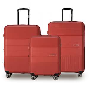 Luggage Sets: Tosca Orion Collection Full-set 76/65/55cm Polypropylene hard side trolley luggage TCA827-Rust