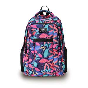 Tosca 48cm-H College Back Pack 35L TCA936-Black Tropical print