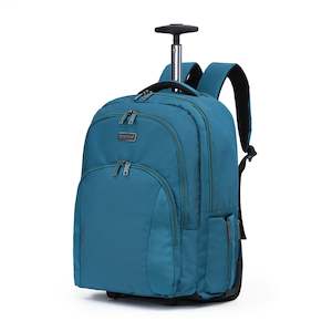 Tosca Oakmont Collection 50cm Carry on softside trolley backpack with wheels TCA601-Teal