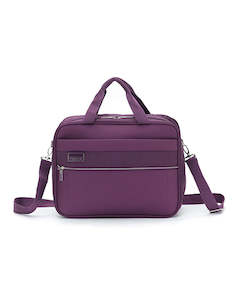 Tosca 40cm-W Vega Collection cabin approved carry-on tote bag TCA720T Plum