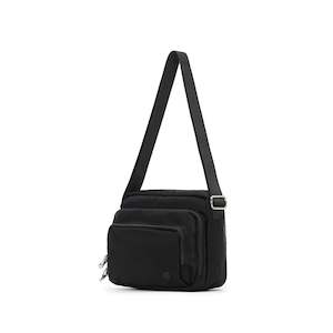 Tosca 30cm Black Anti-theft RFID protected cross body shoulder bag TCA952-Black