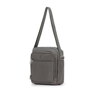 Tosca 25cm-W Grey Anti-theft RFID protected cross body shoulder bag TCA954-Grey