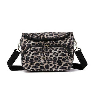 Tosca So-Lite Leopard Travel carry-on Soft side Beauty Case AIR4044BC