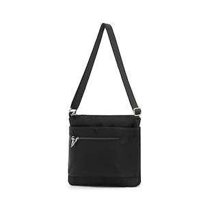 Tosca 28cm-H Black Anti-theft RFID protected Cross Body shoulder bag TCA956-Black