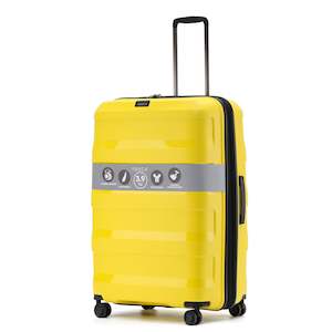 Tosca 78cm Comet Yellow  luxury polypropylene hard side trolley luggage TCA200A