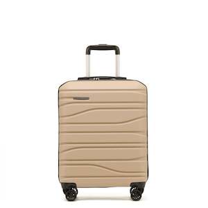 New Zealand Luggage Co 55cm Carry On Franz Josef Collection Trolley SS604C Camel